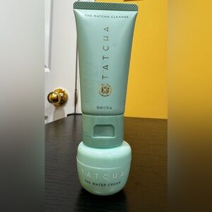 Tatcha - the Matcha cleanse and the water cream duo bundle